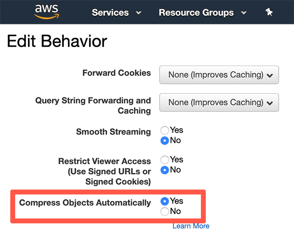 AWS Cloudfront Behavior ダッシュボード